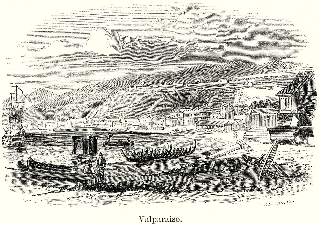 Valparaiso (gravura) de English School