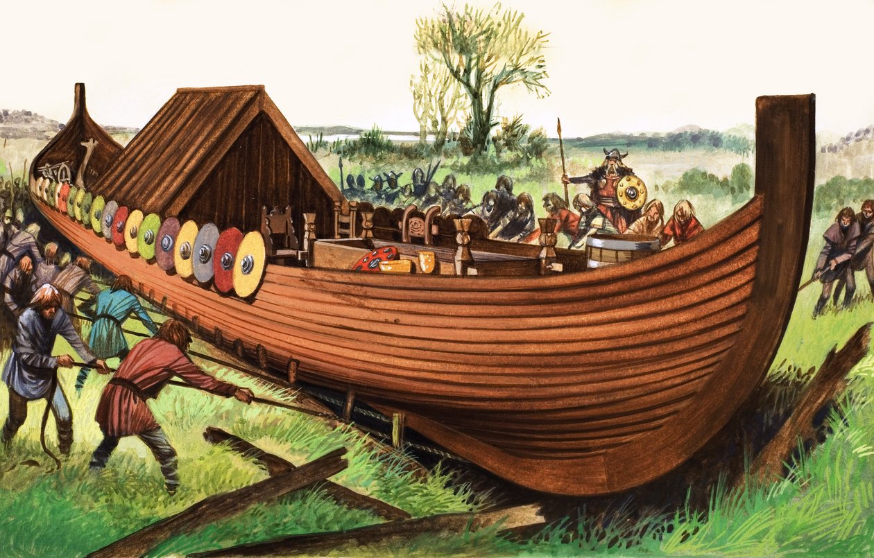 Navio Viking de longo curso de English School