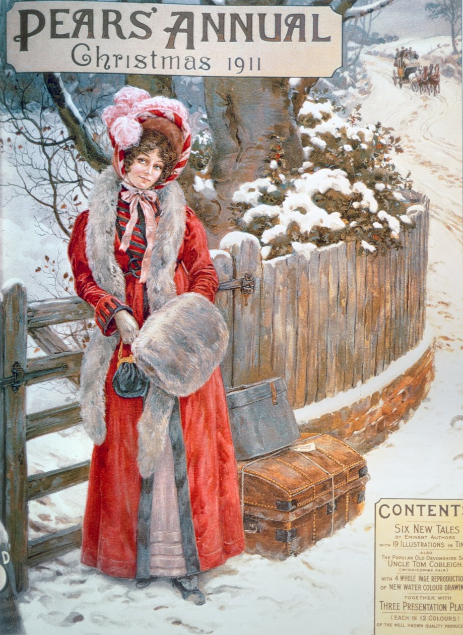 Waiting for the Coach, do Pears Annual, Natal de 1911 de English School