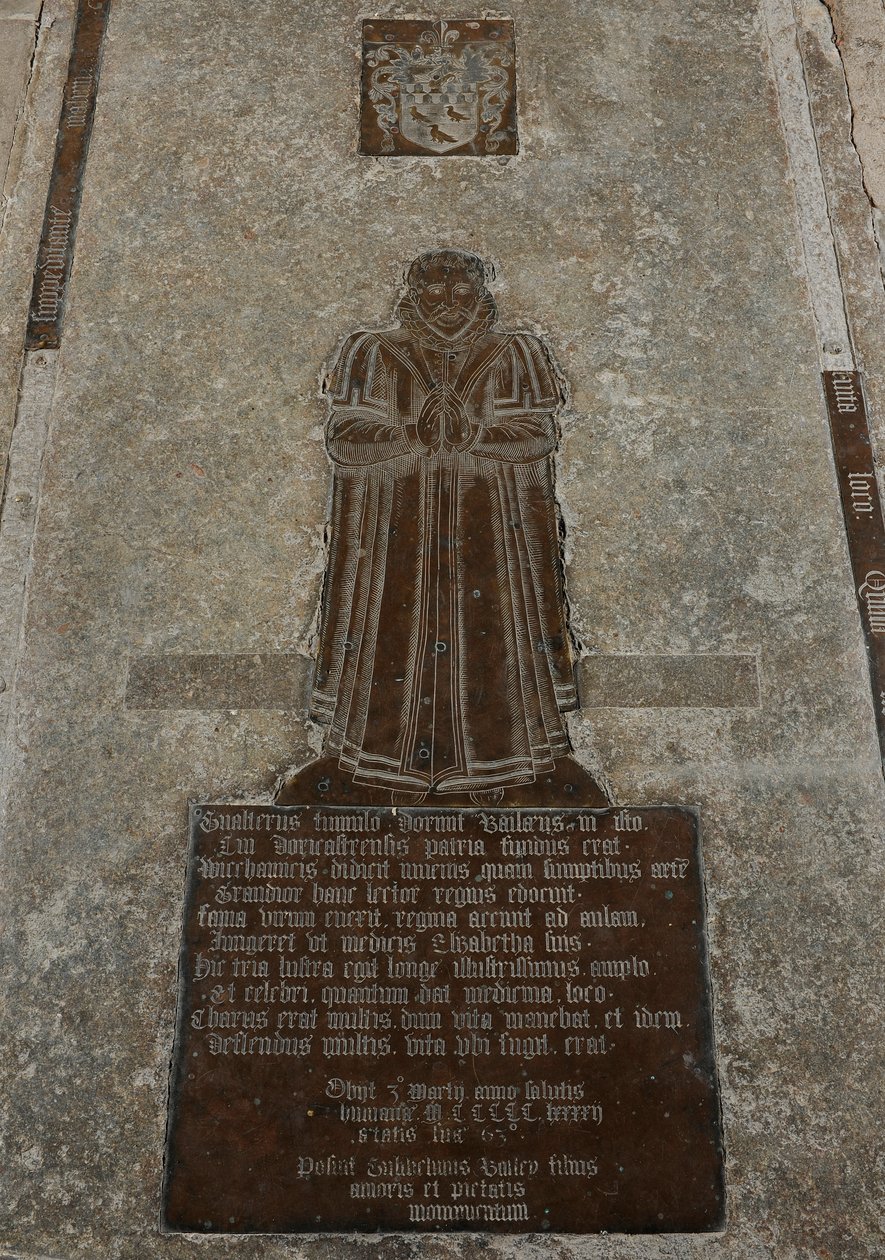 Walter Bailey, 1592-93 (latão) (ver também 434807 e 434809) de English School
