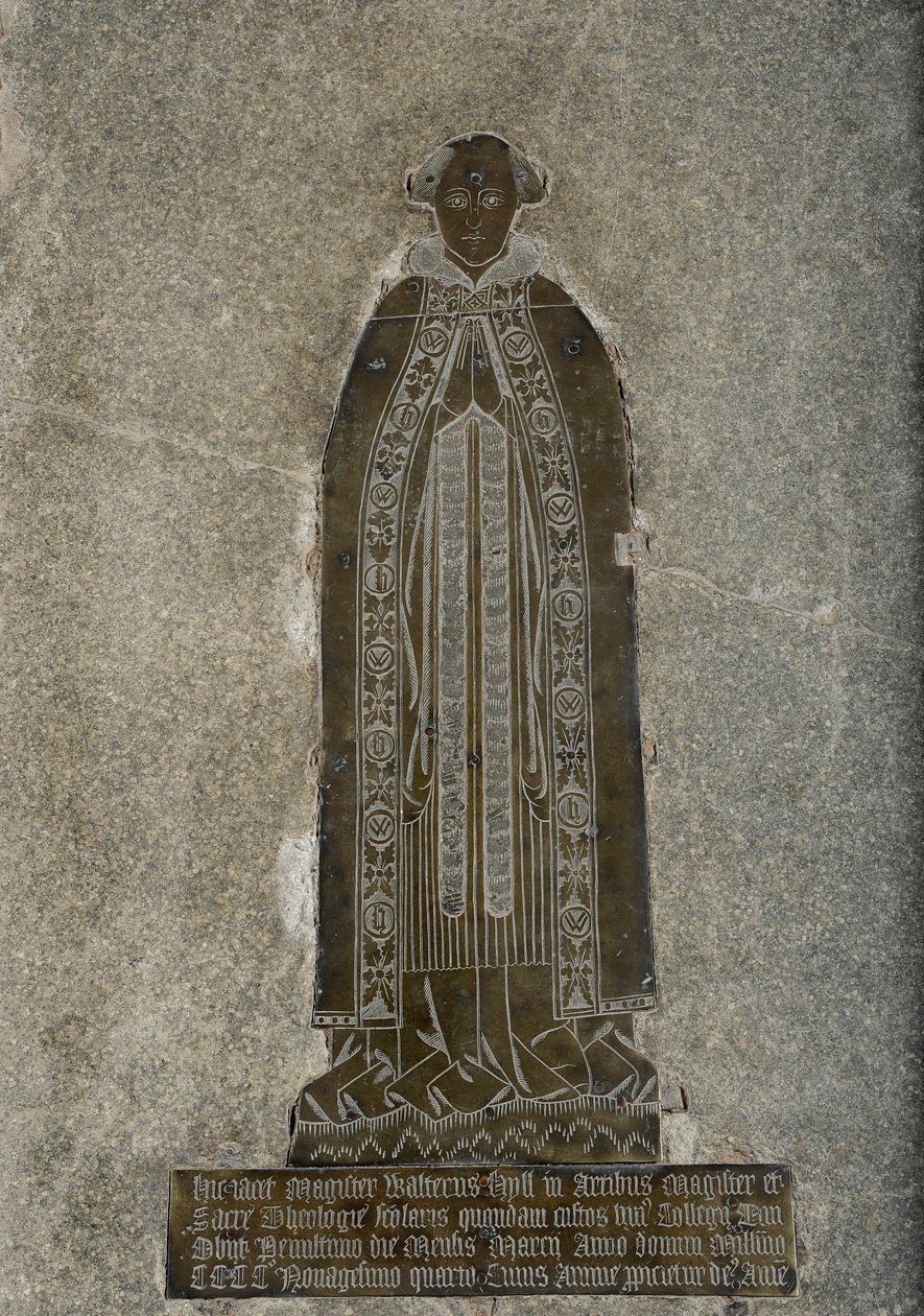 Walter Hylle, 1494 (latão) de English School