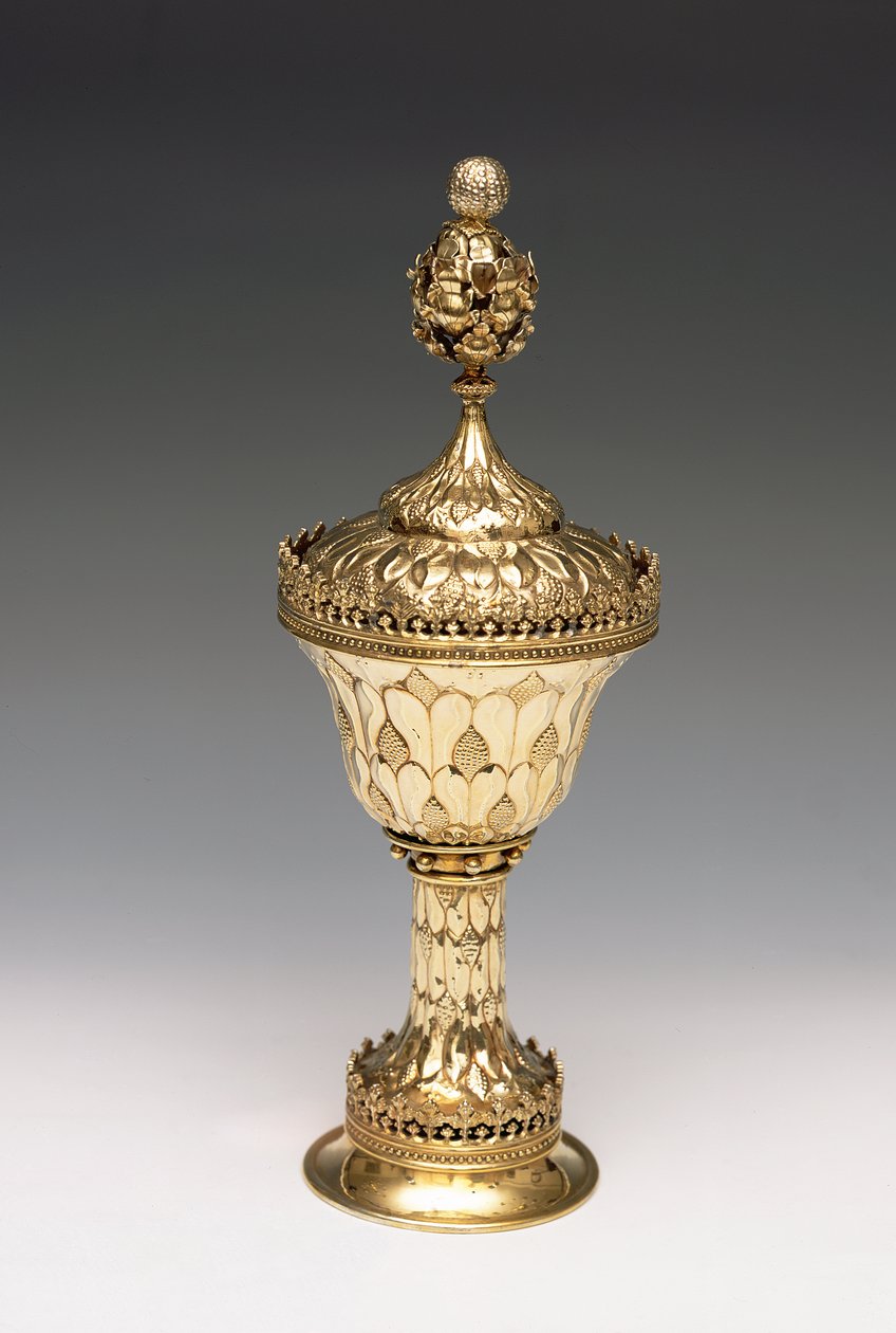 Guardiões Grace Cup, c.1480 (prata dourada) (ver também 239872) de English School