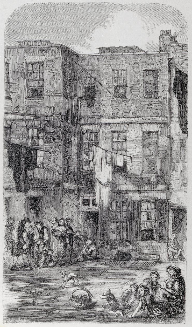 Wild Court, ao largo da Great Wild Street, Drury Lane de English School