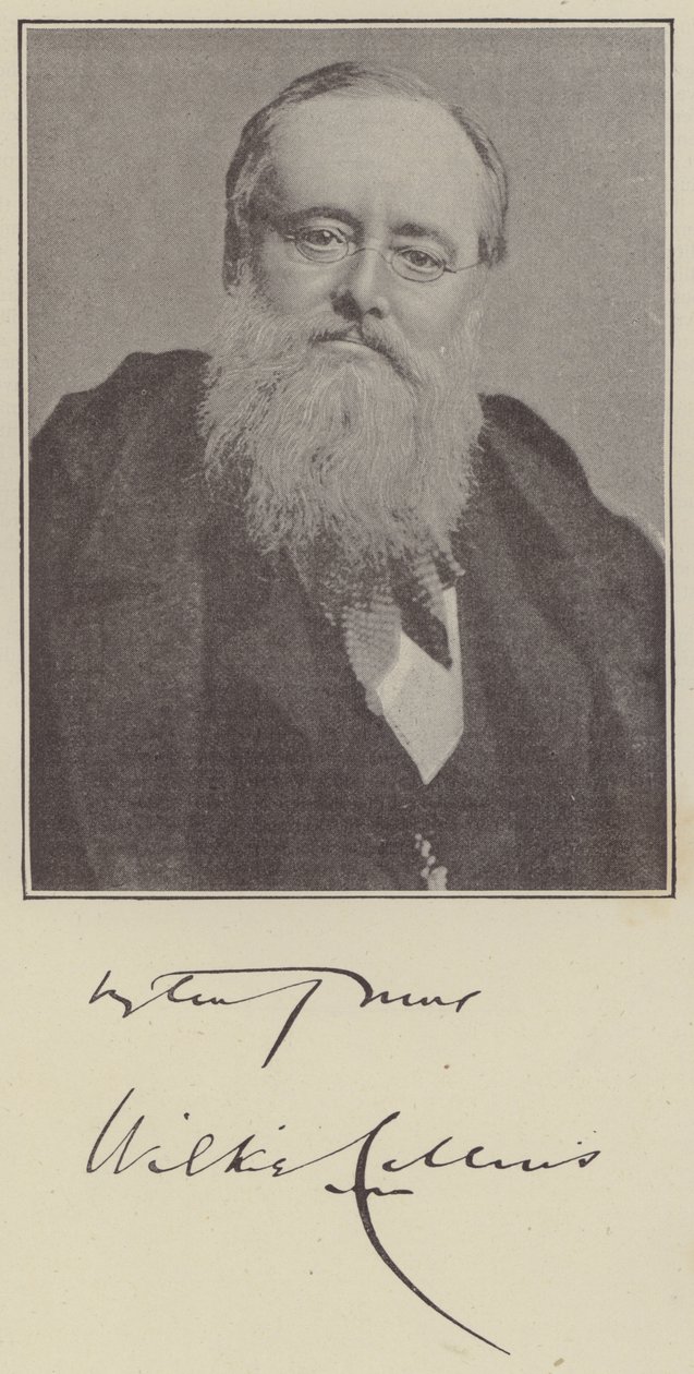 Wilkie Collins (gravura) de English School
