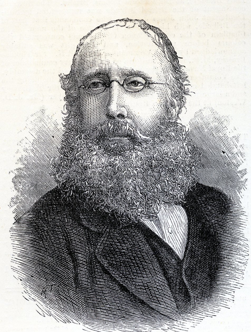 William Bromley-Davenport (1821-1884) da revista ilustrada London News 28 de junho de 1884 de English School