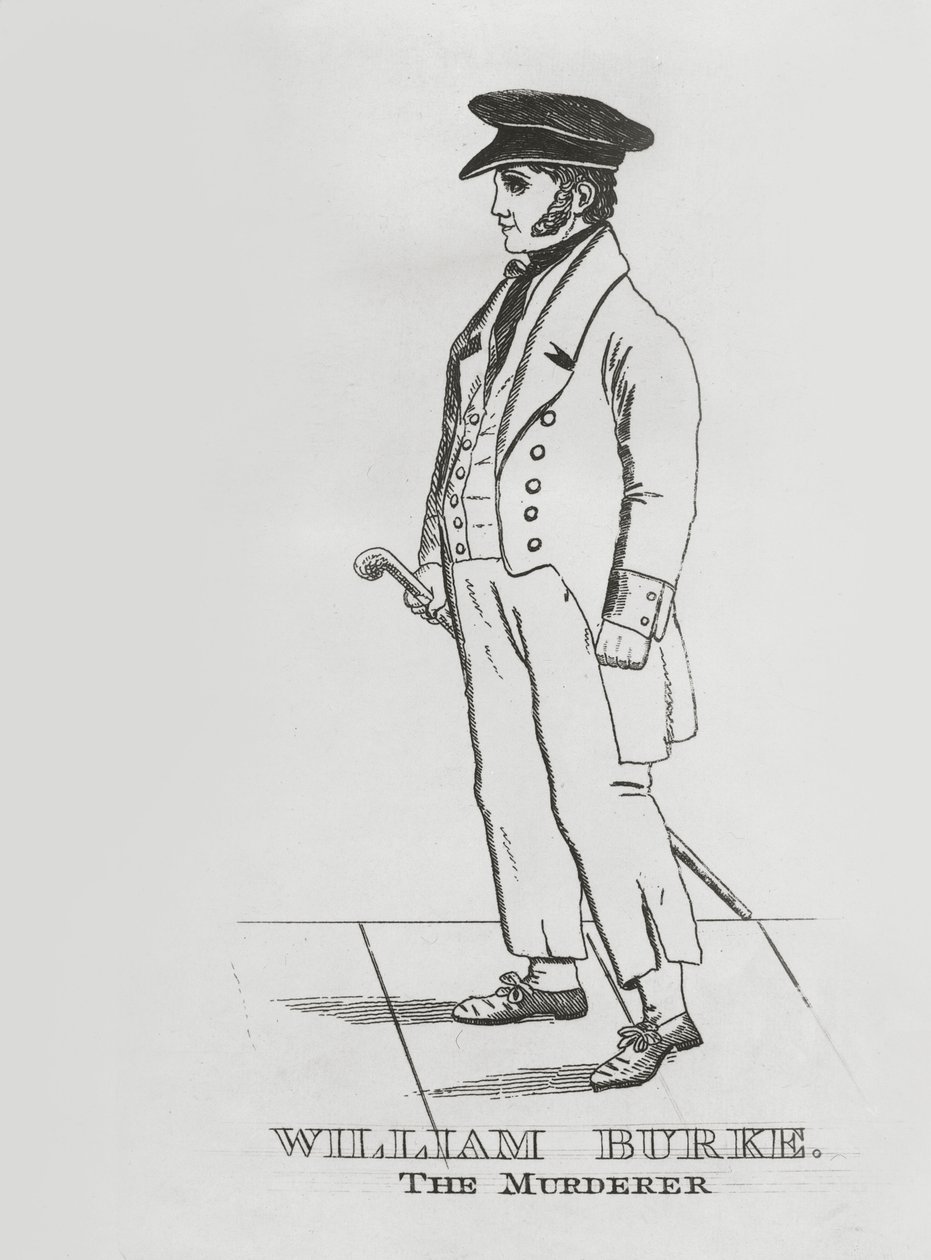 William Burke, c.1829 (gravura) de English School