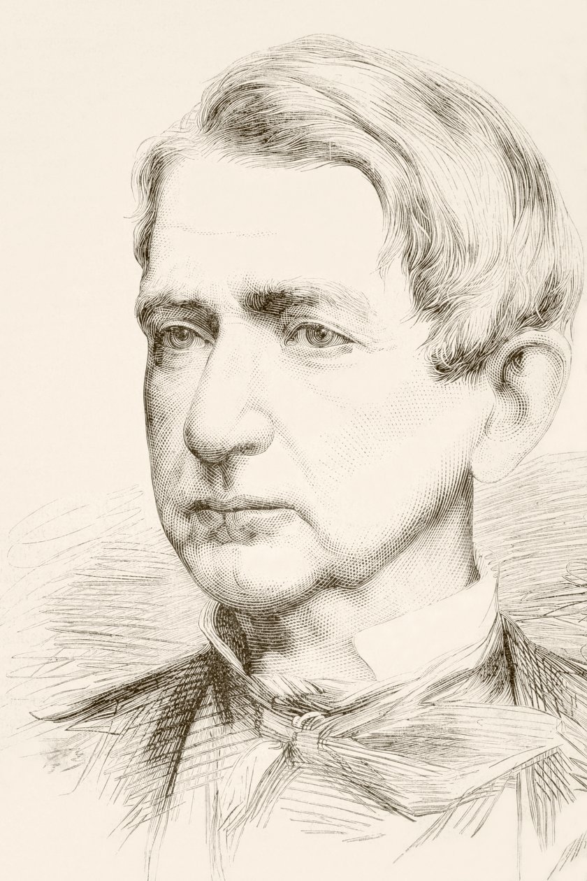 William Henry Seward, Sr. (litografia) de English School
