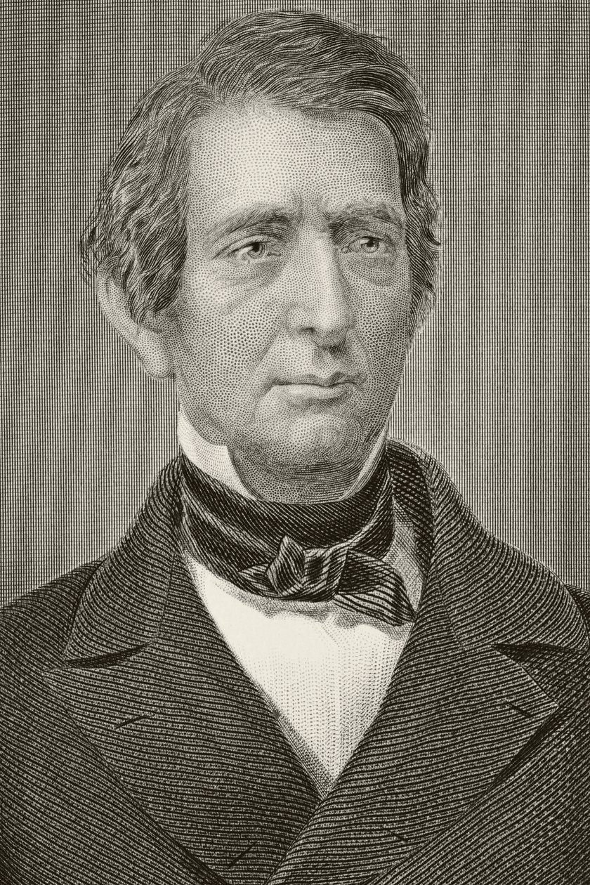 William Henry Seward, da &39;Galeria de Retratos Históricos&39;, publicado em 1880 de English School