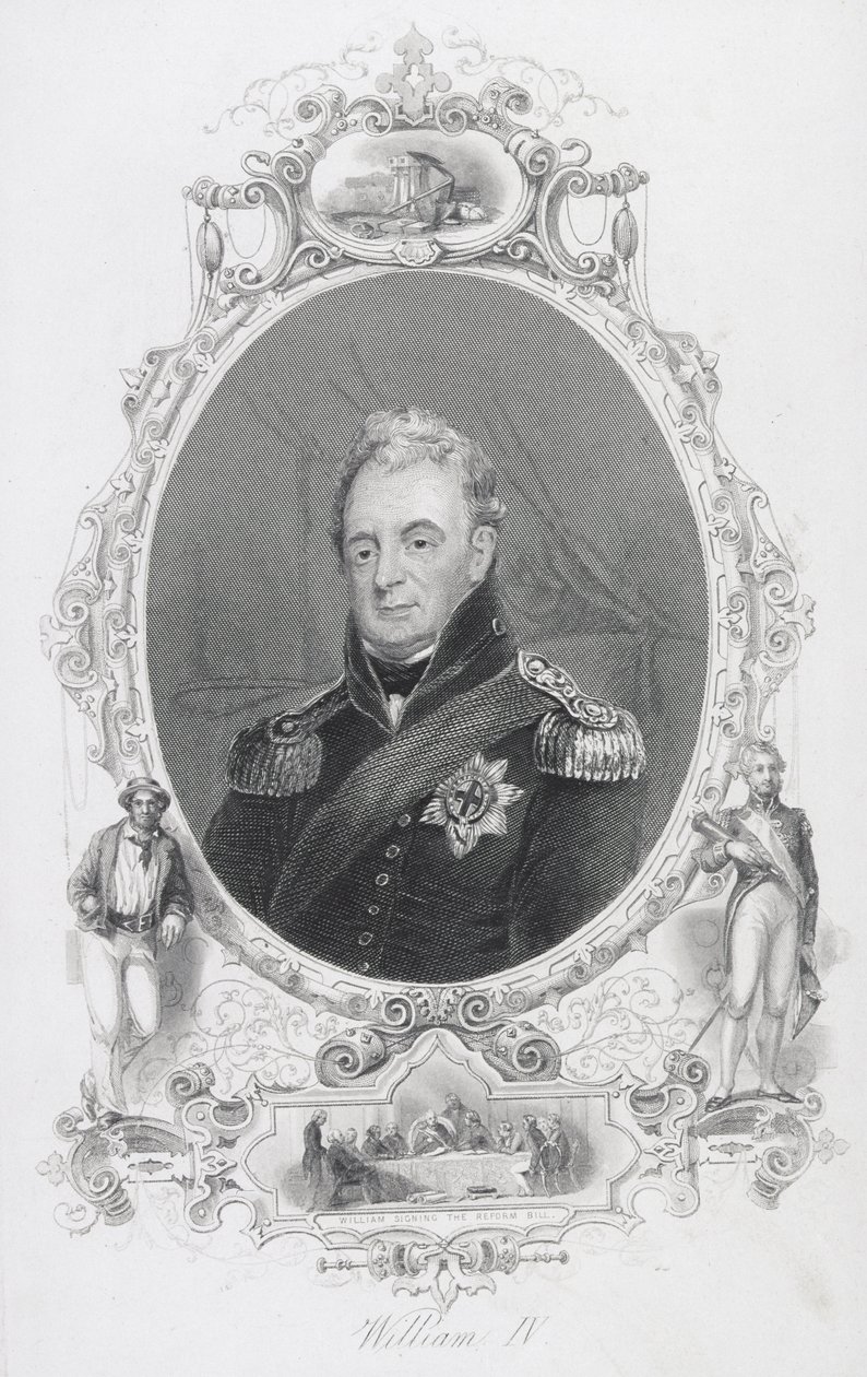 Guilherme IV (1765-1837) Rei da Grã-Bretanha, Irlanda e Hanôver de English School