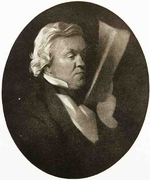 William Makepeace Thackeray (1811-63) (gravura) de English School