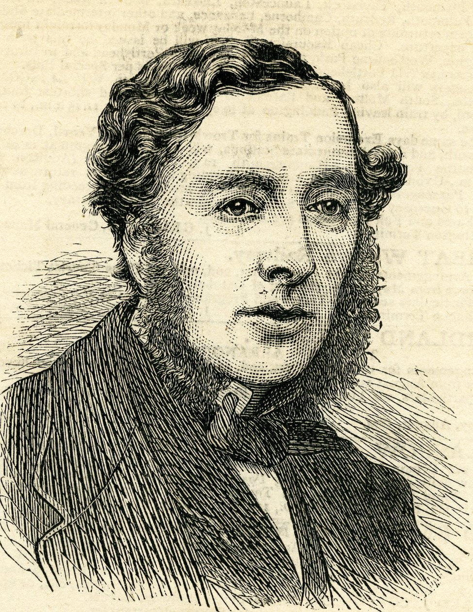 William Richard Annesley, 4º Conde Annesley (1830-74) Ilustração do Gráfico 22 de agosto de 1874 de English School