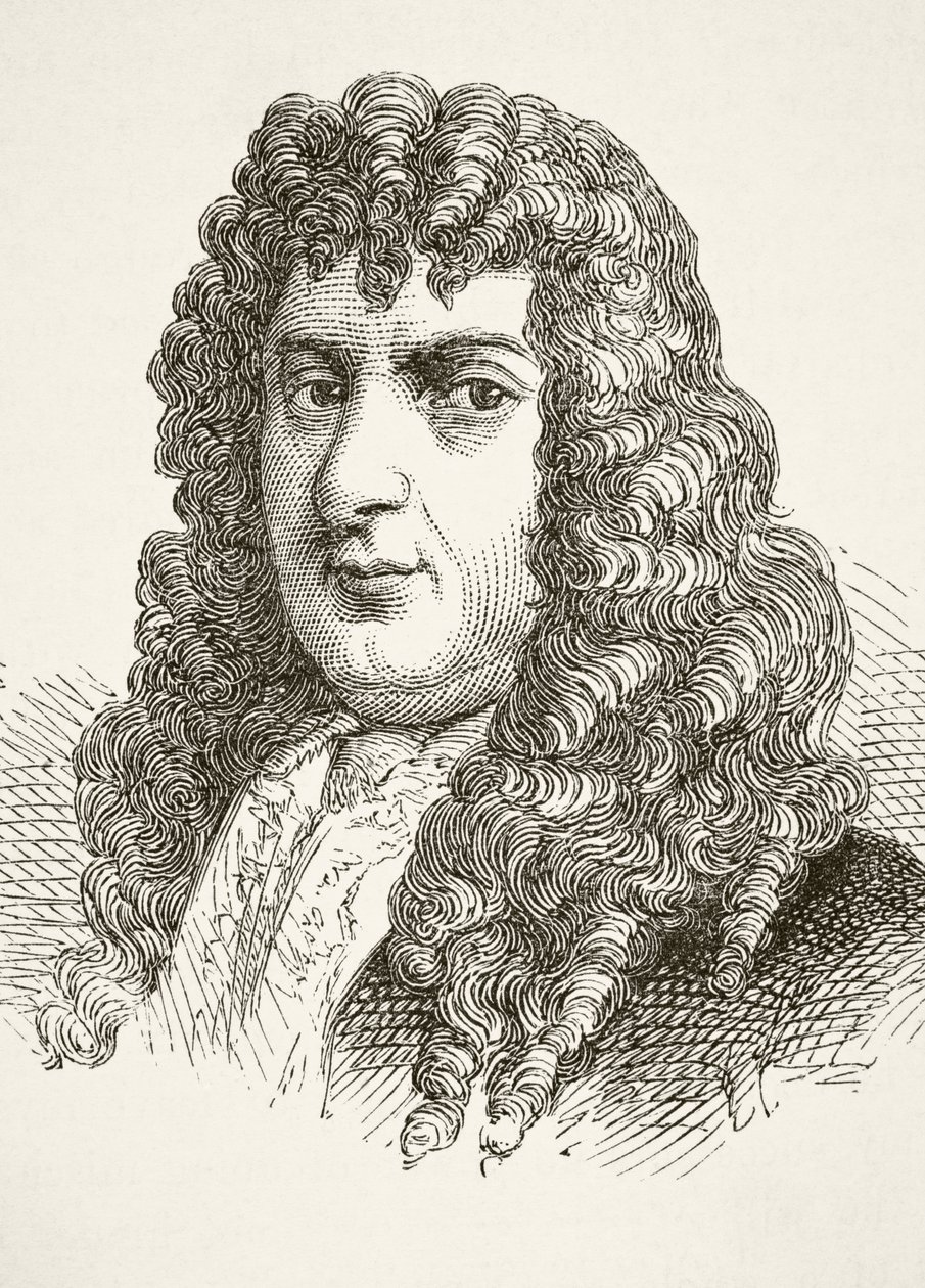 William Russell, de "A História Nacional e Doméstica da Inglaterra", de William Hickman Smith Aubrey (1858-1916) publicou Londres, c.1890 de English School