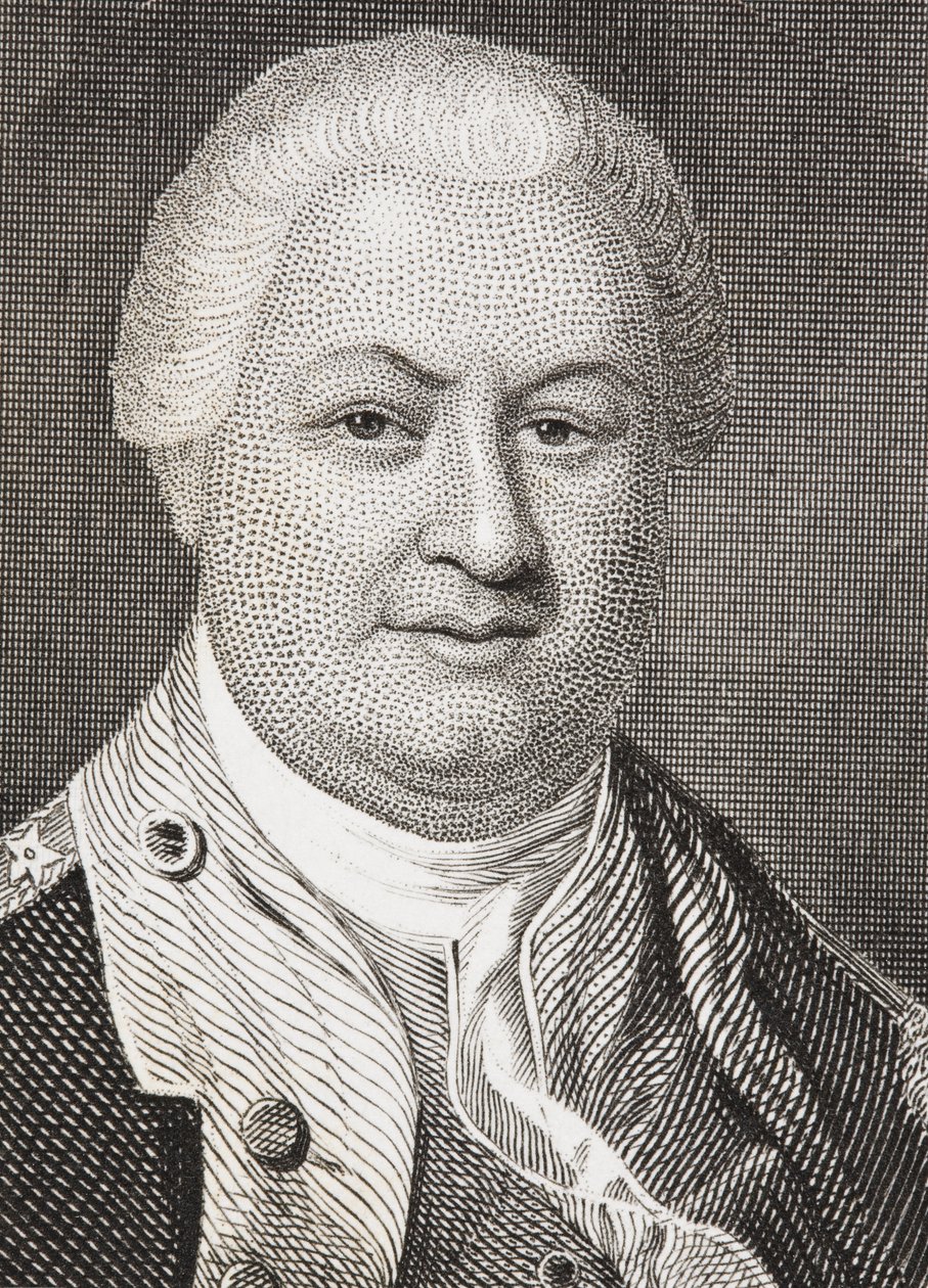 William Smallwood, da &39;Galeria de Retratos Históricos&39;, publicado em 1880 de English School