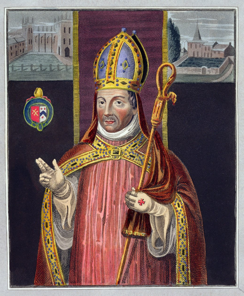 Guilherme de Wykeham (1325-1404) de English School