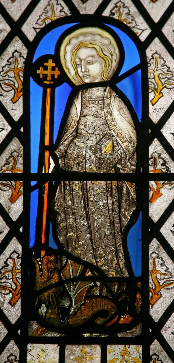 Janela Na retratando St Margaret de English School