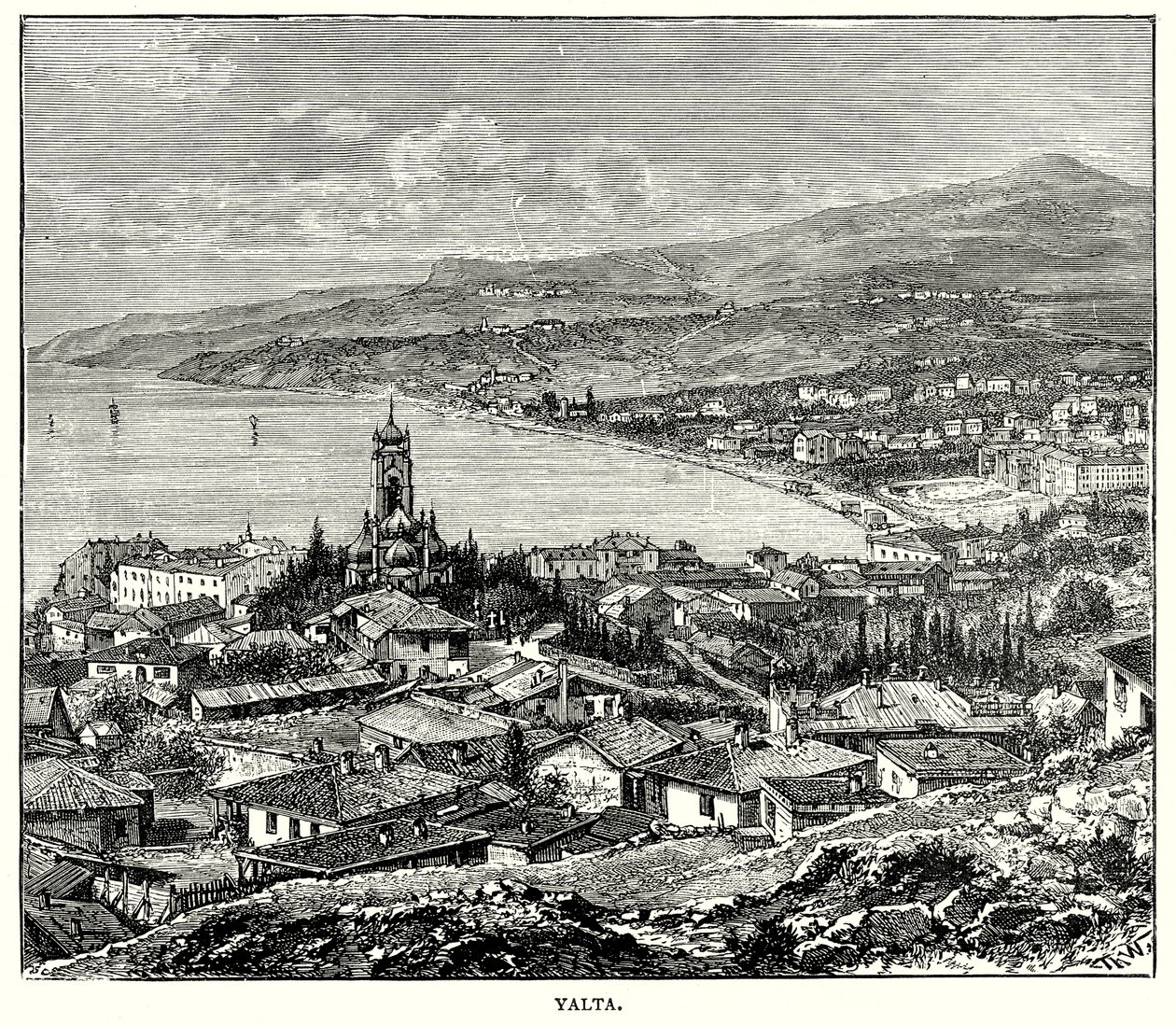 Yalta (gravura) de English School