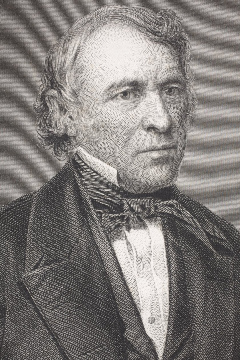 Zachary Taylor, da &39;Galeria de Retratos Históricos&39;, publicado em 1880 de English School