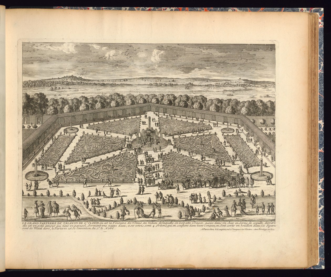 Print (França), ca. 1660 de Engraved by Gabriel Perelle