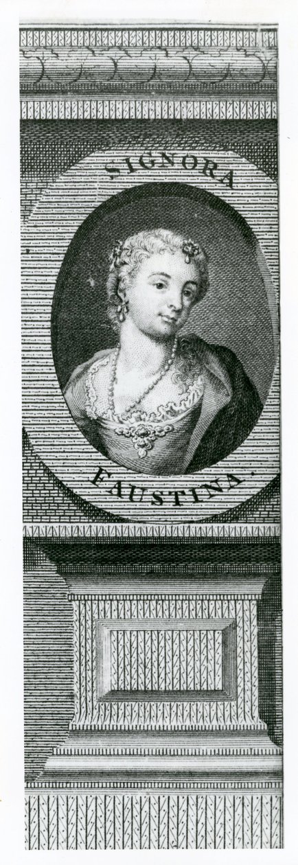 Faustina Bordoni (1697-1781) de Enoch Seeman