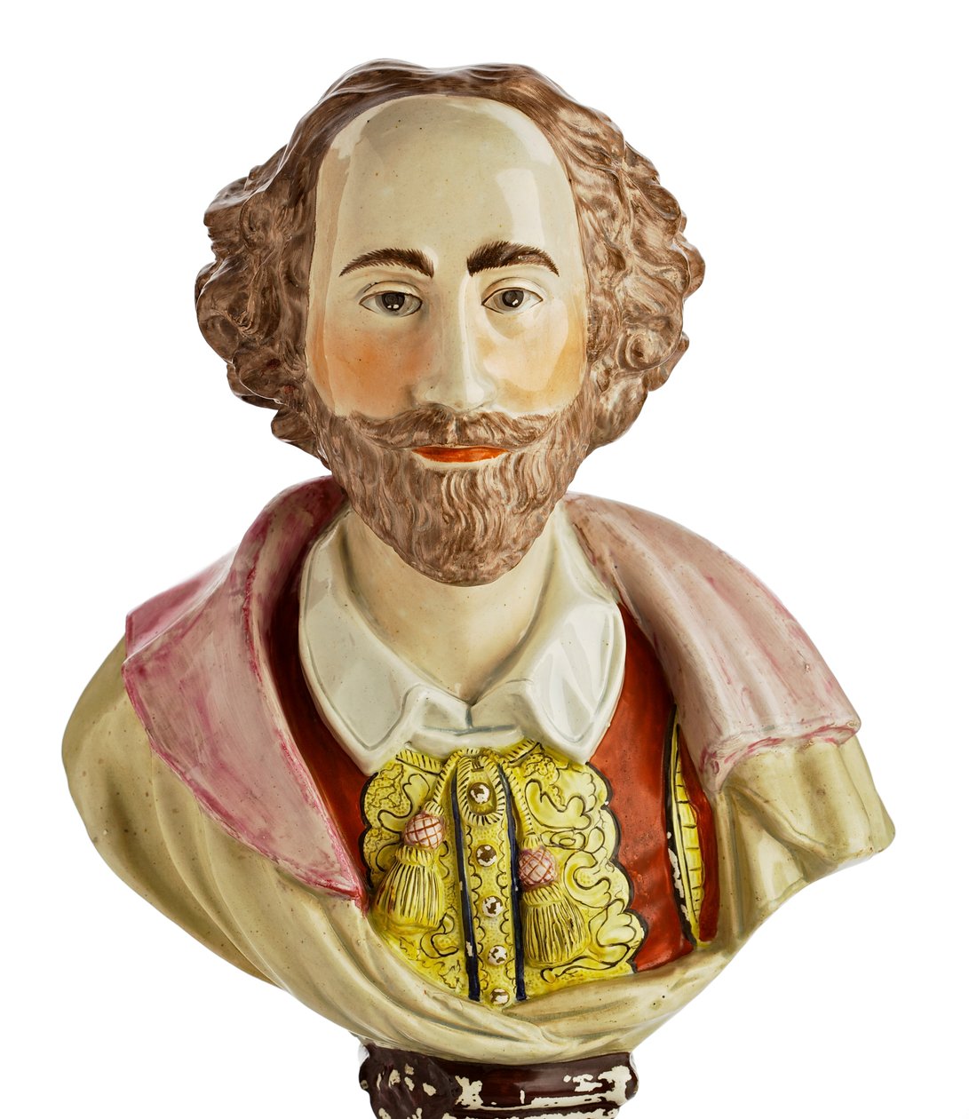 Staffordshire busto de William Shakespeare, c.1800-50 (barro) de Enoch Wood