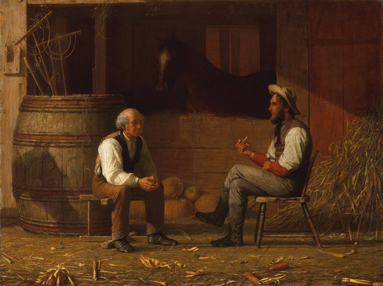 Falando sobre isso, 1872. de Enoch Wood Perry