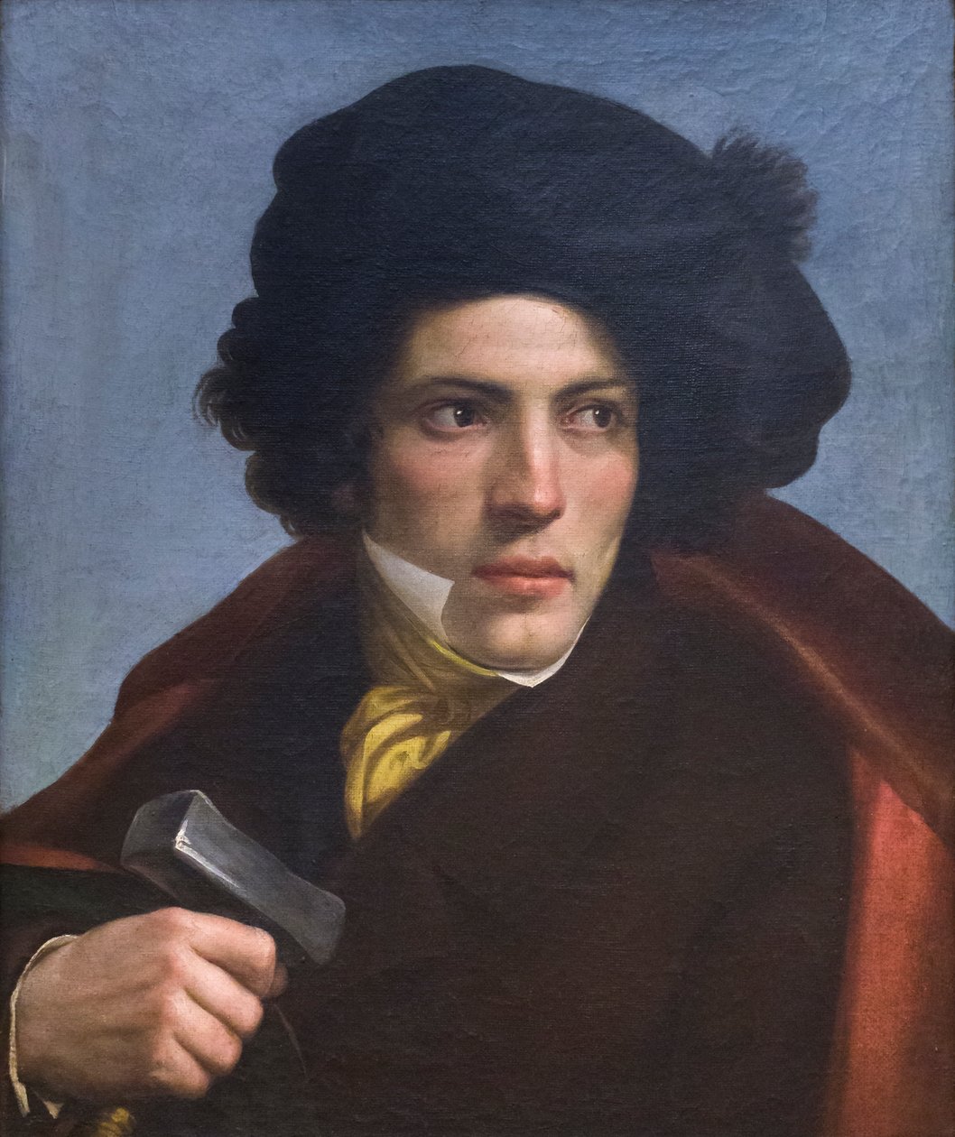 Retrato de Tommaso Bandini, c.1830 (óleo sobre tela) de Enrico Bandini