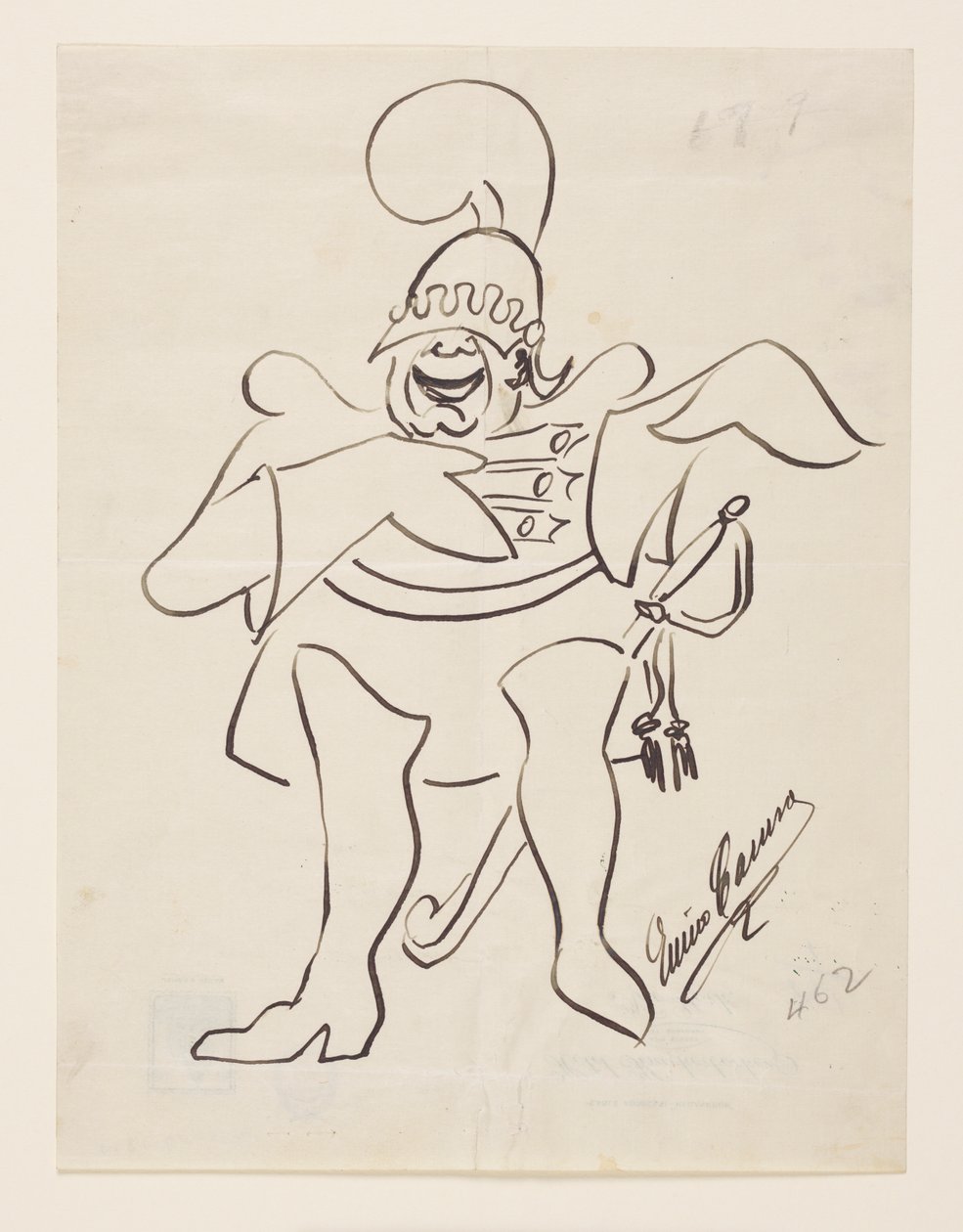 Enrico Caruso como Don José em "Carmen" de Enrico Caruso