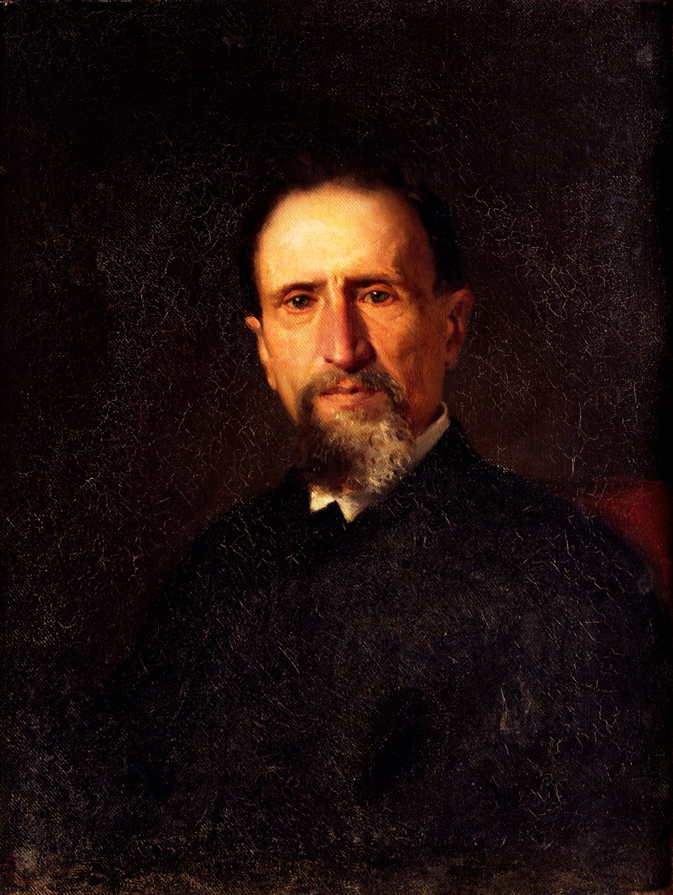 Retrato do engenheiro Antonio Magni (óleo sobre tela) de Enrico Crespi