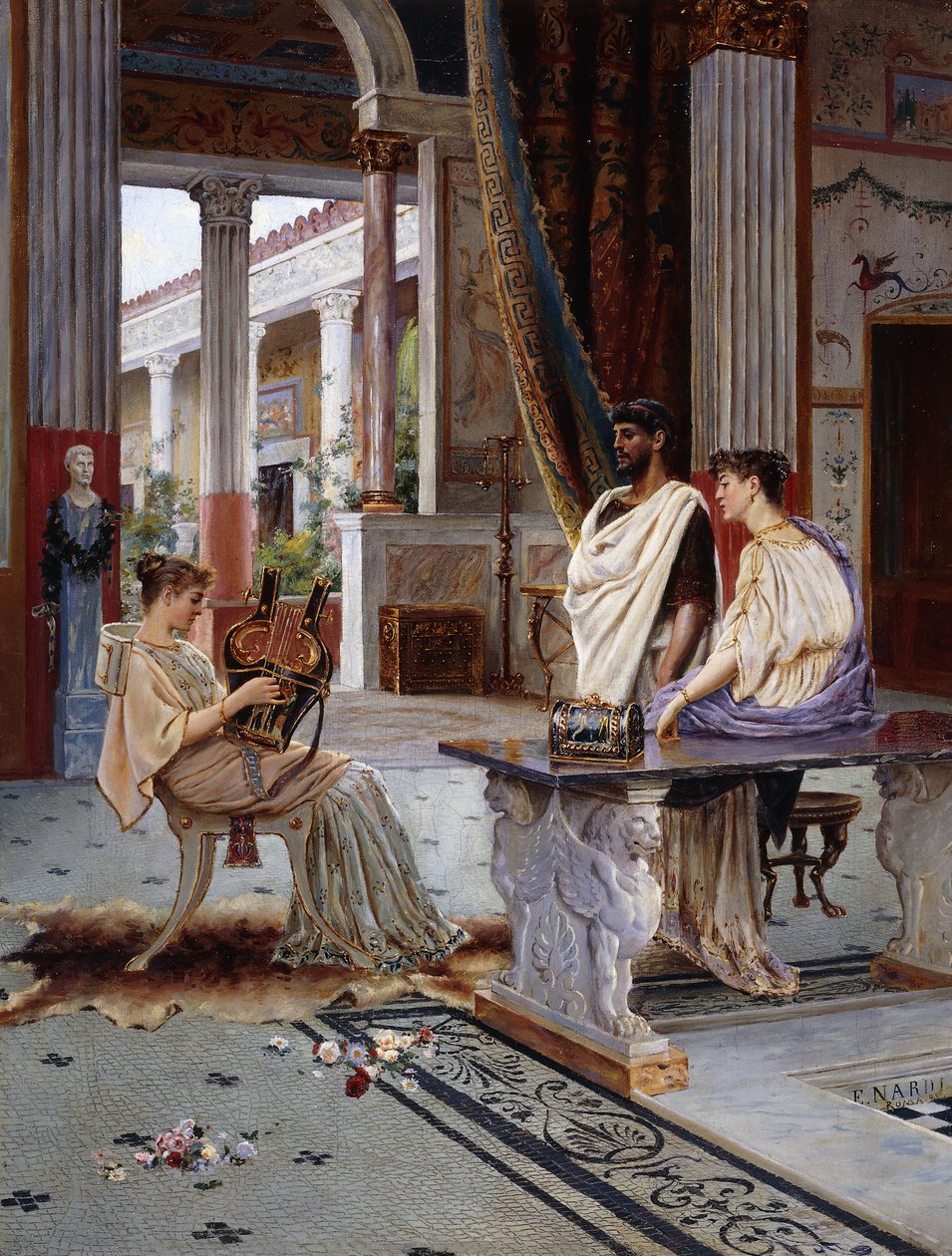 Tarde Musical, Pompéia de Enrico Nardi