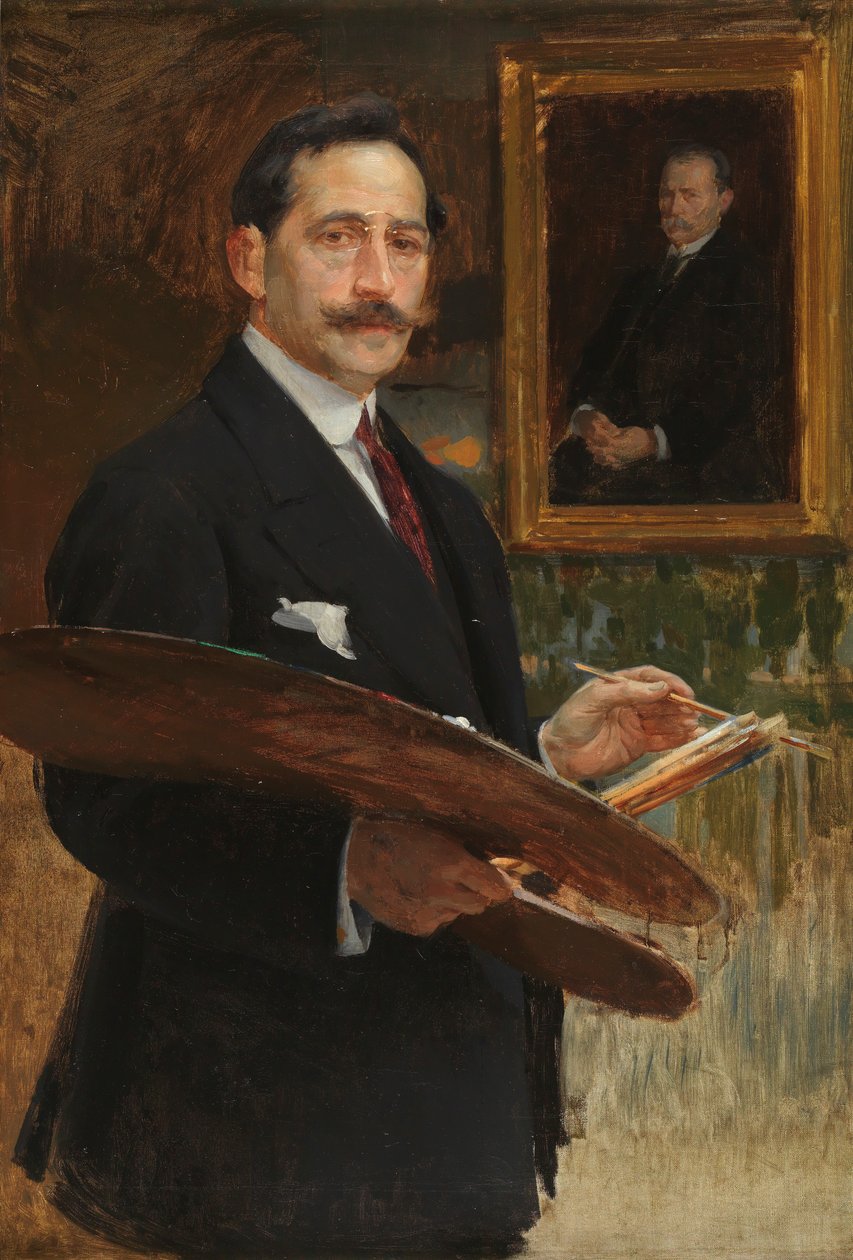 AutoretratoSelf-retrato de Enrique Simonet