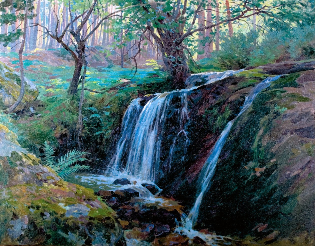 Cachoeira de La Hiruela de Enrique Simonet