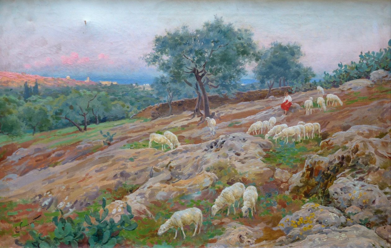 Ovelha ovelhaFlock de ovelhas de Enrique Simonet