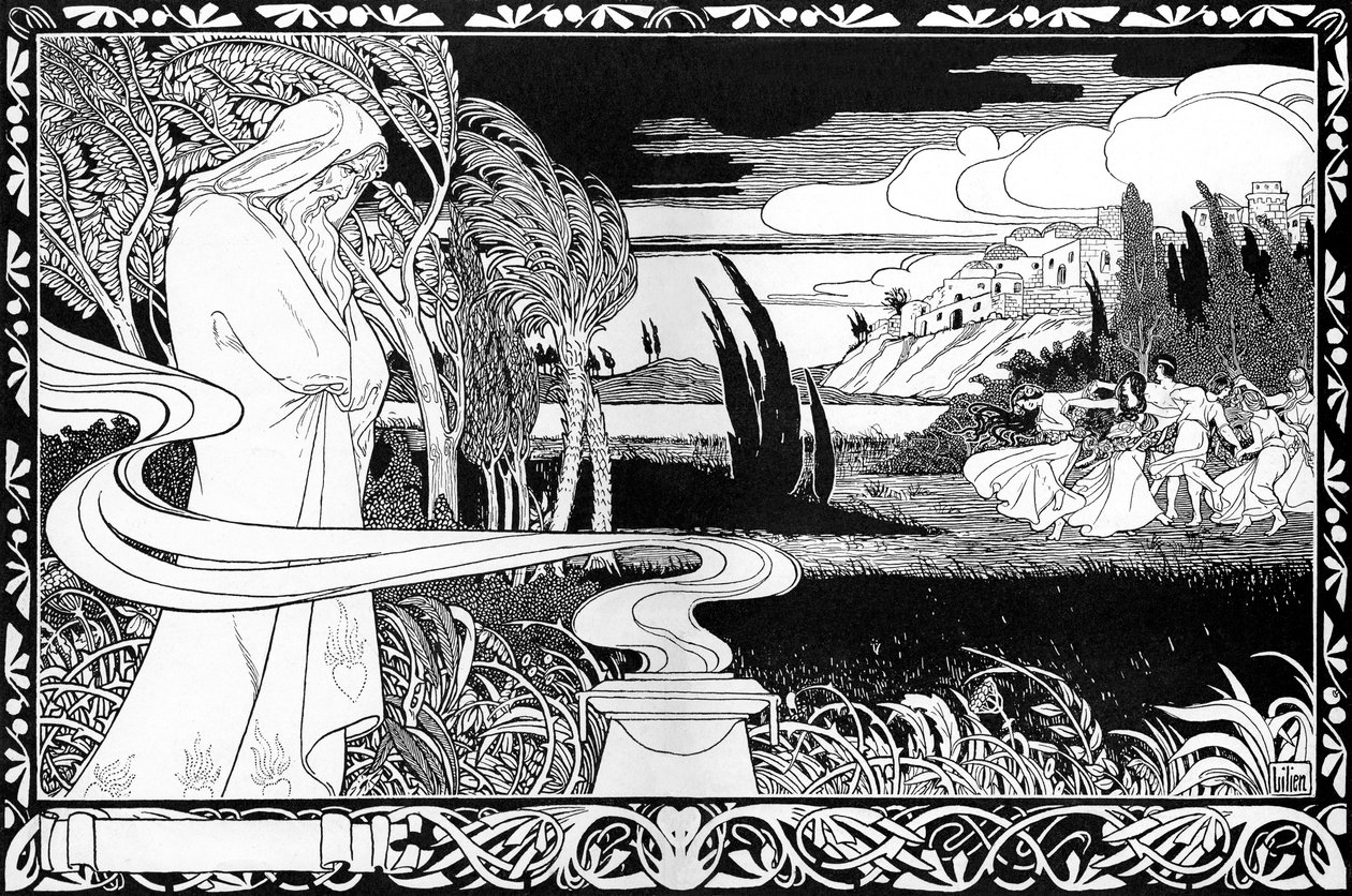 Isaías por Efraim Moisés Lilien de Ephraim Moses Lilien