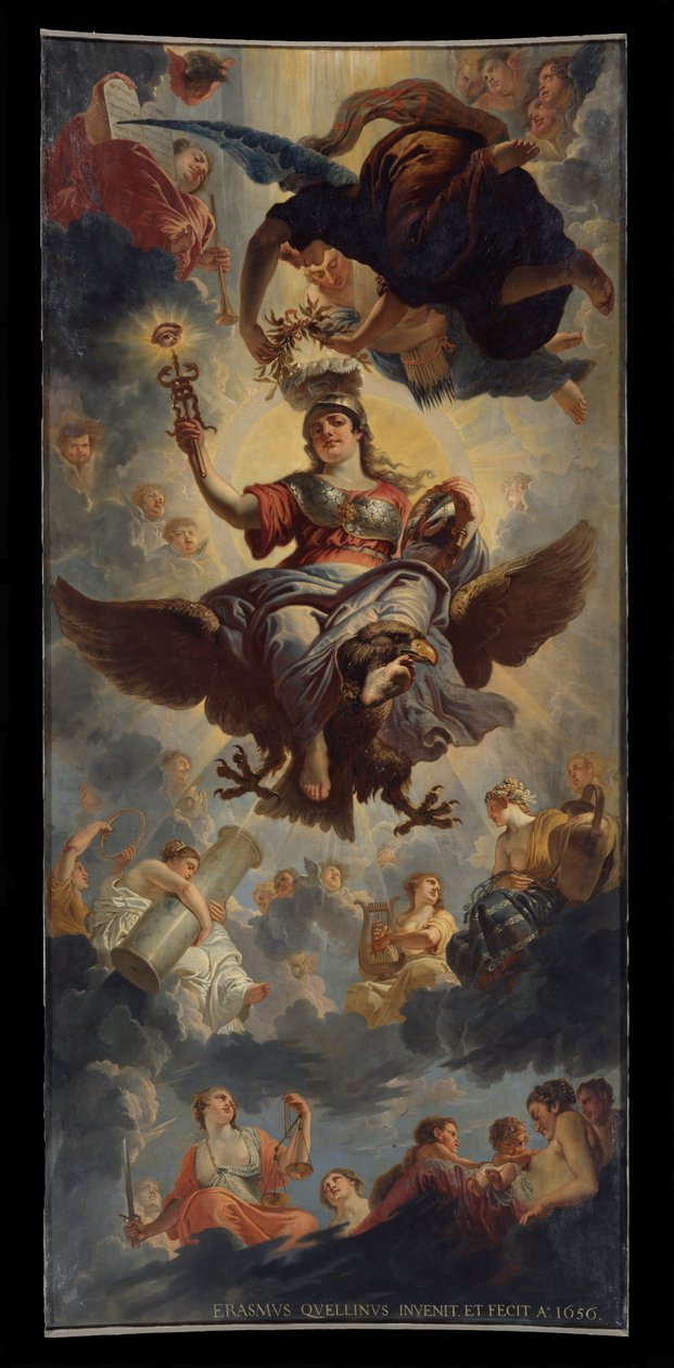 Tecto da Câmara do Conselho de Erasmus Quellinus II
