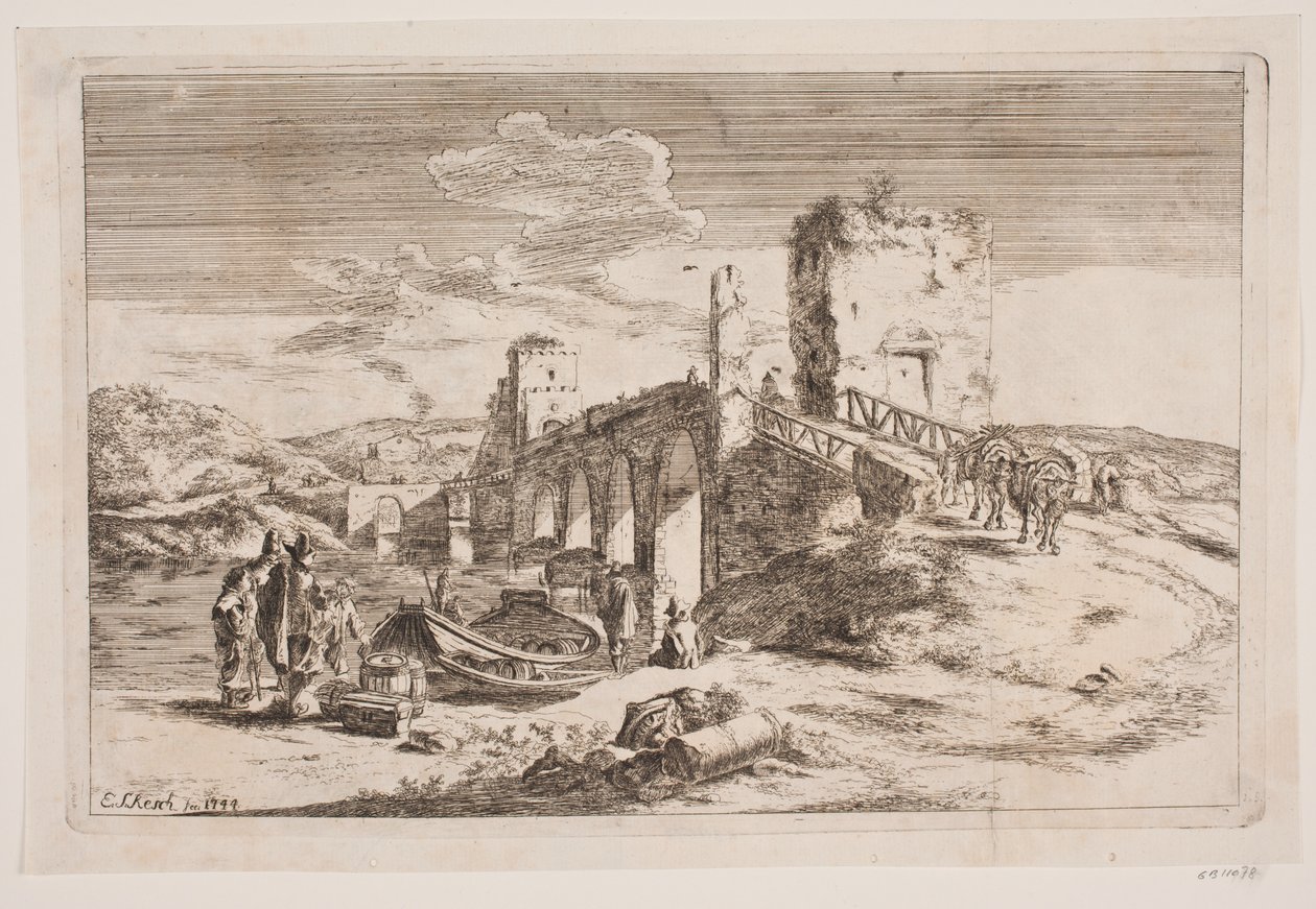 Ponte Milvio de Erasmus Sigismund Resch