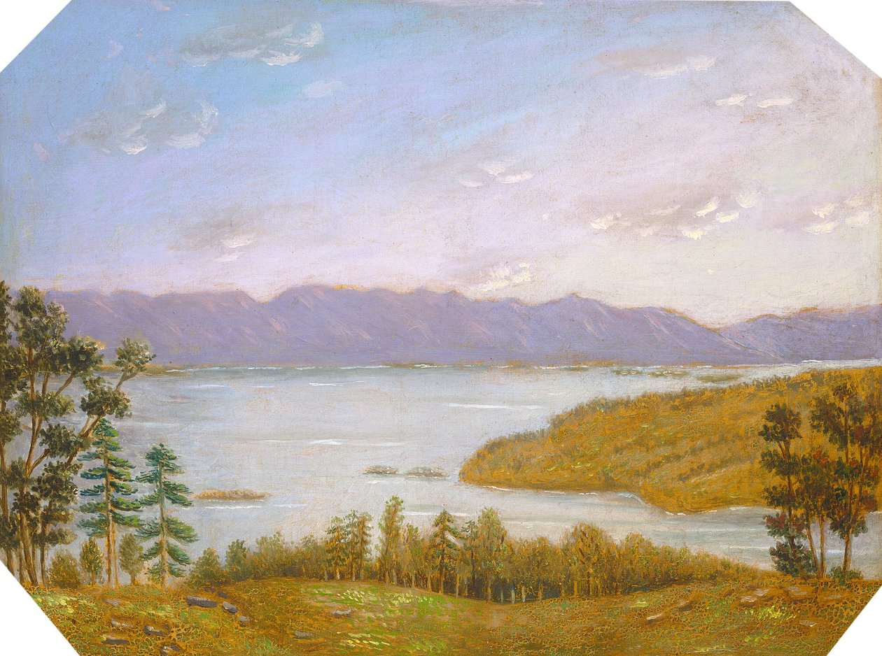 Lagoa Leverett, c. 18601880. de Erastus Salisbury Field