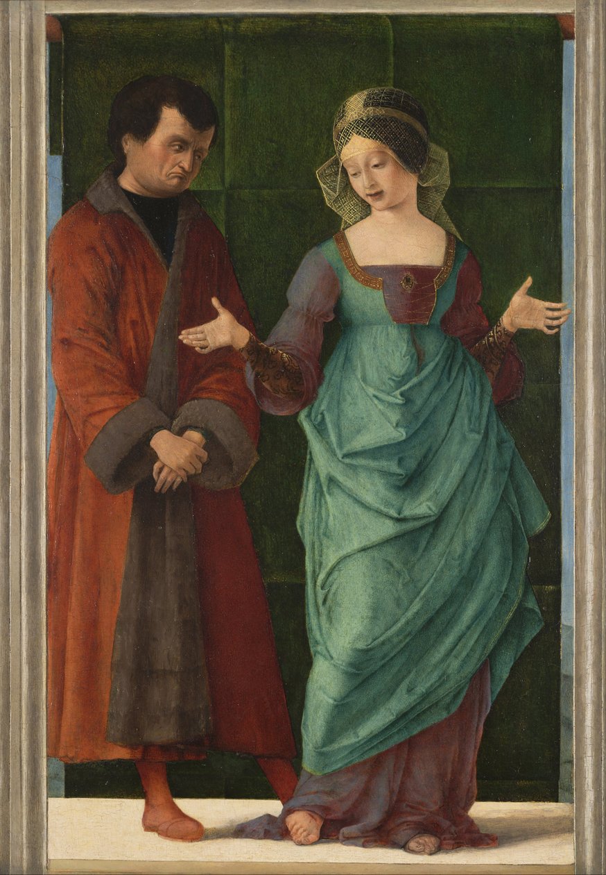 Portia e Brutus de Ercole de Roberti