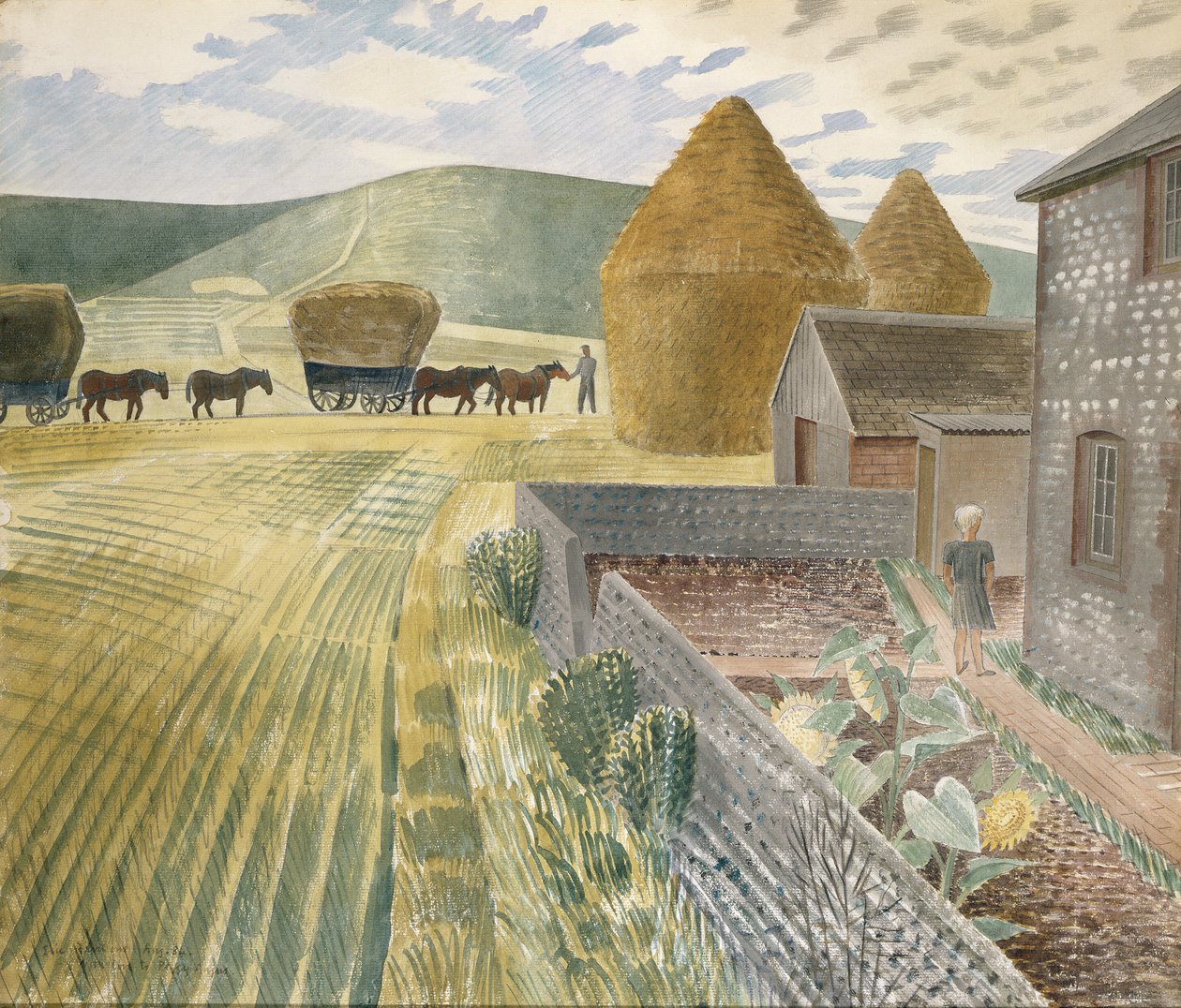 Furlongs de Eric Ravilious