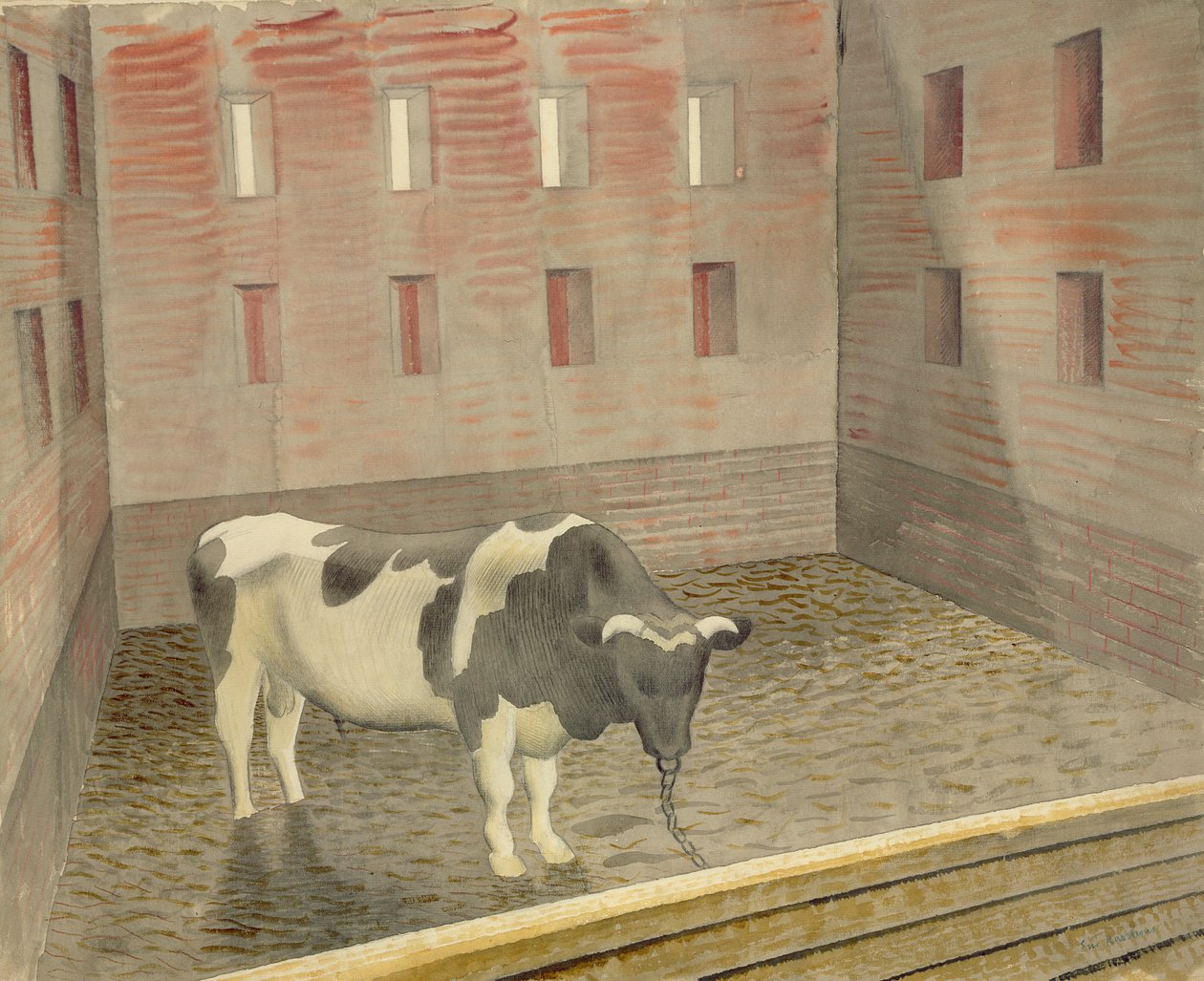 O touro de Eric Ravilious