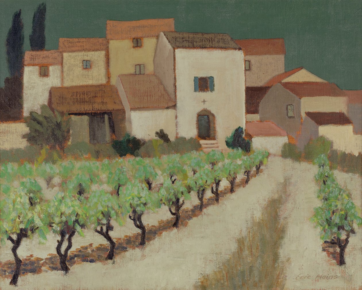 Vinhedo, provence de Eric Contemporary Artist Hains