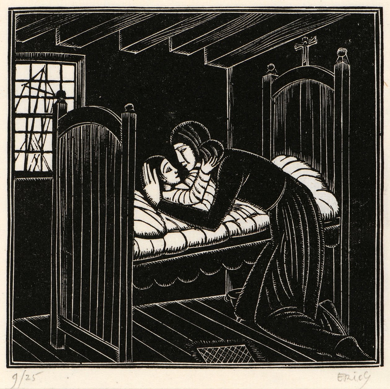 Mãe e filho de Eric Gill