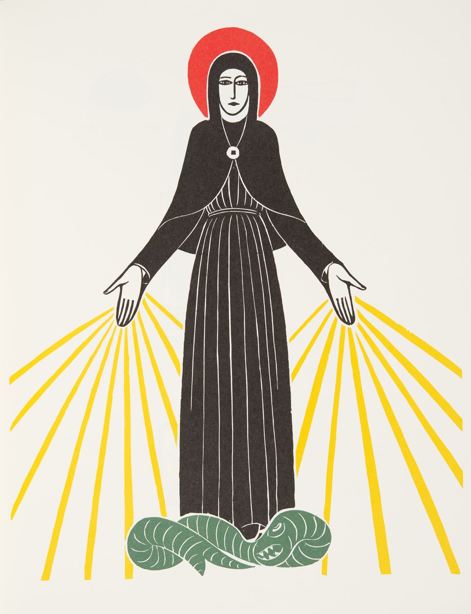 Nossa Senhora de Lourdes de Eric Gill