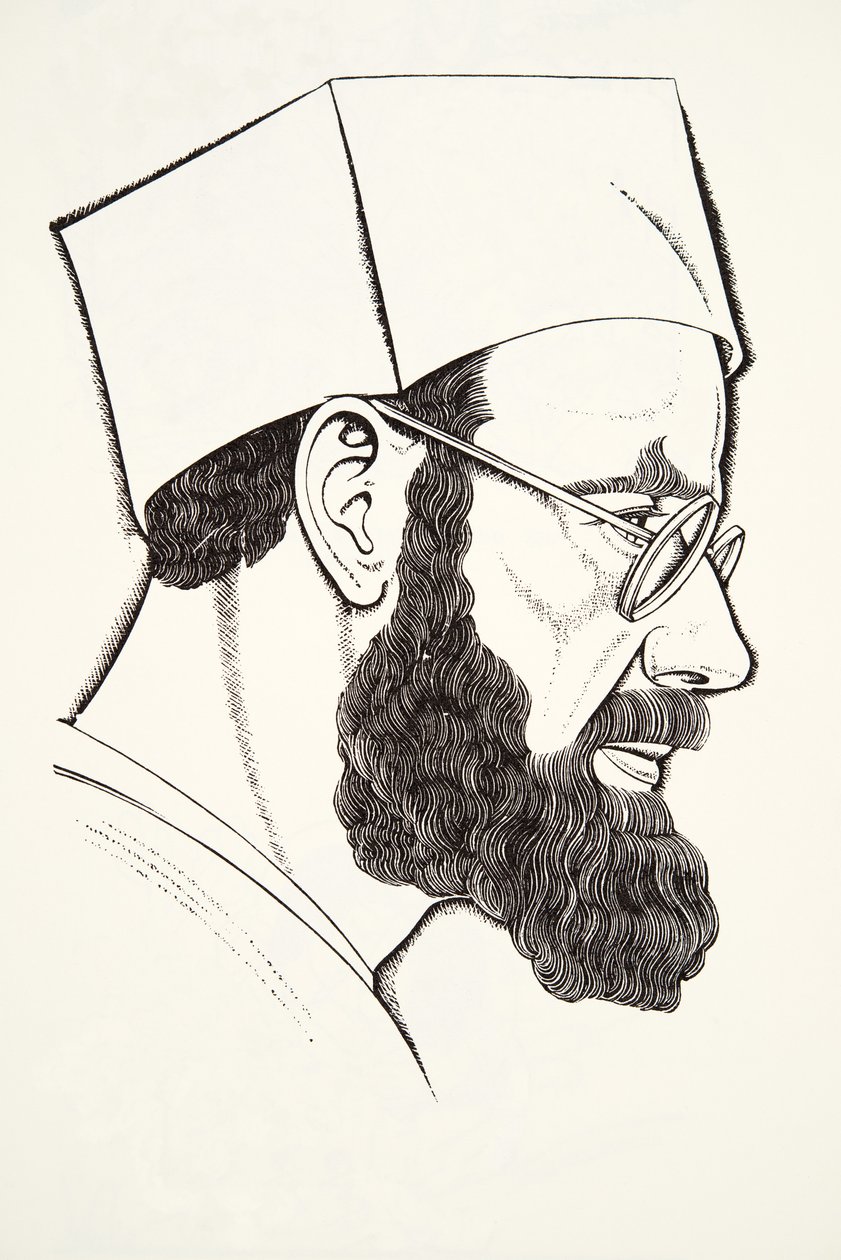 Auto-retrato de Eric Gill