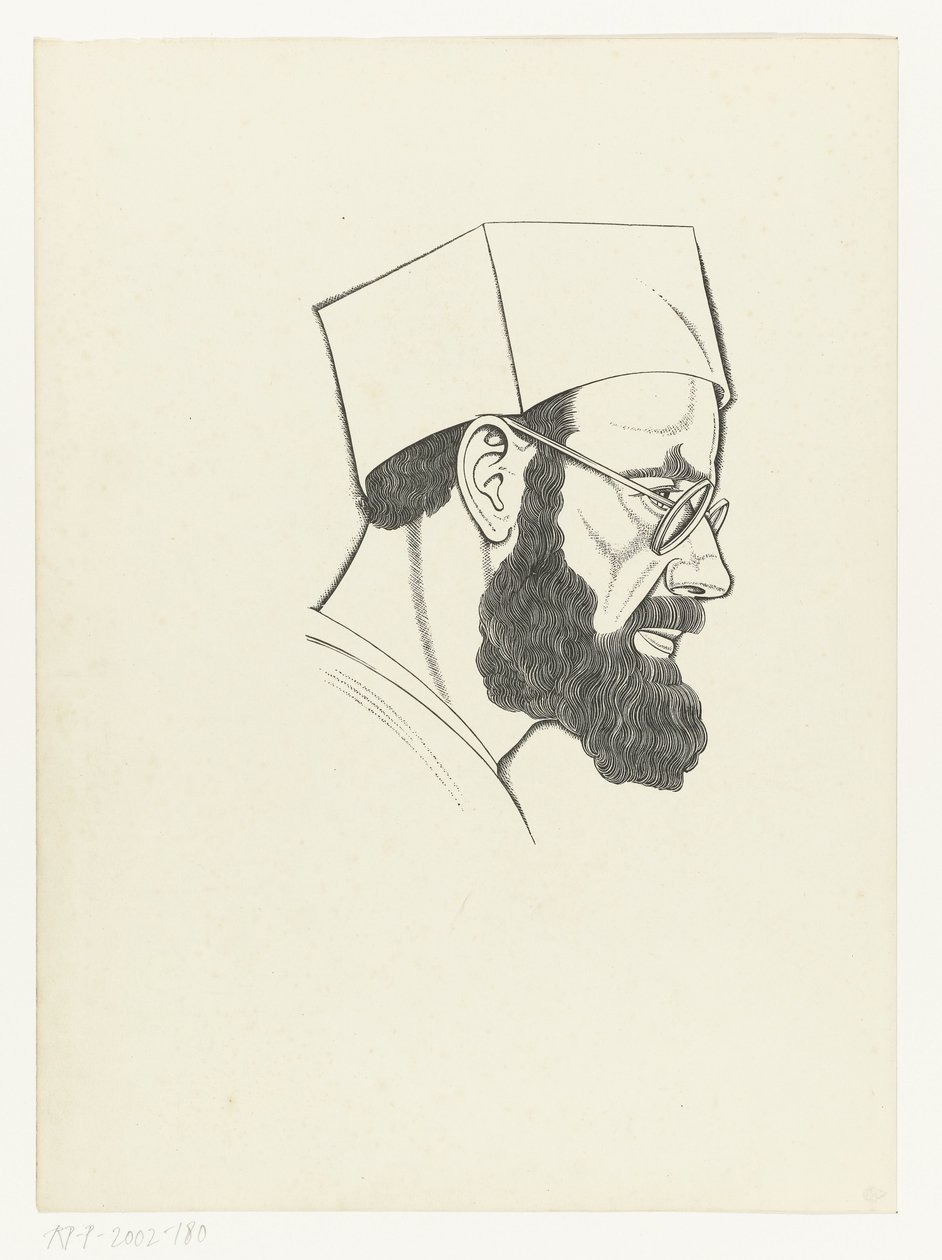 Auto-retrato de Eric Gill