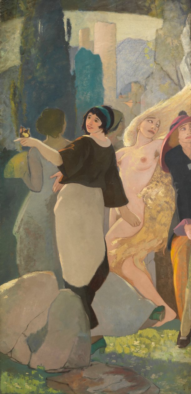 As Filhas da Beleza (Óleos em três telas) de Eric Harald Macbeth Robertson