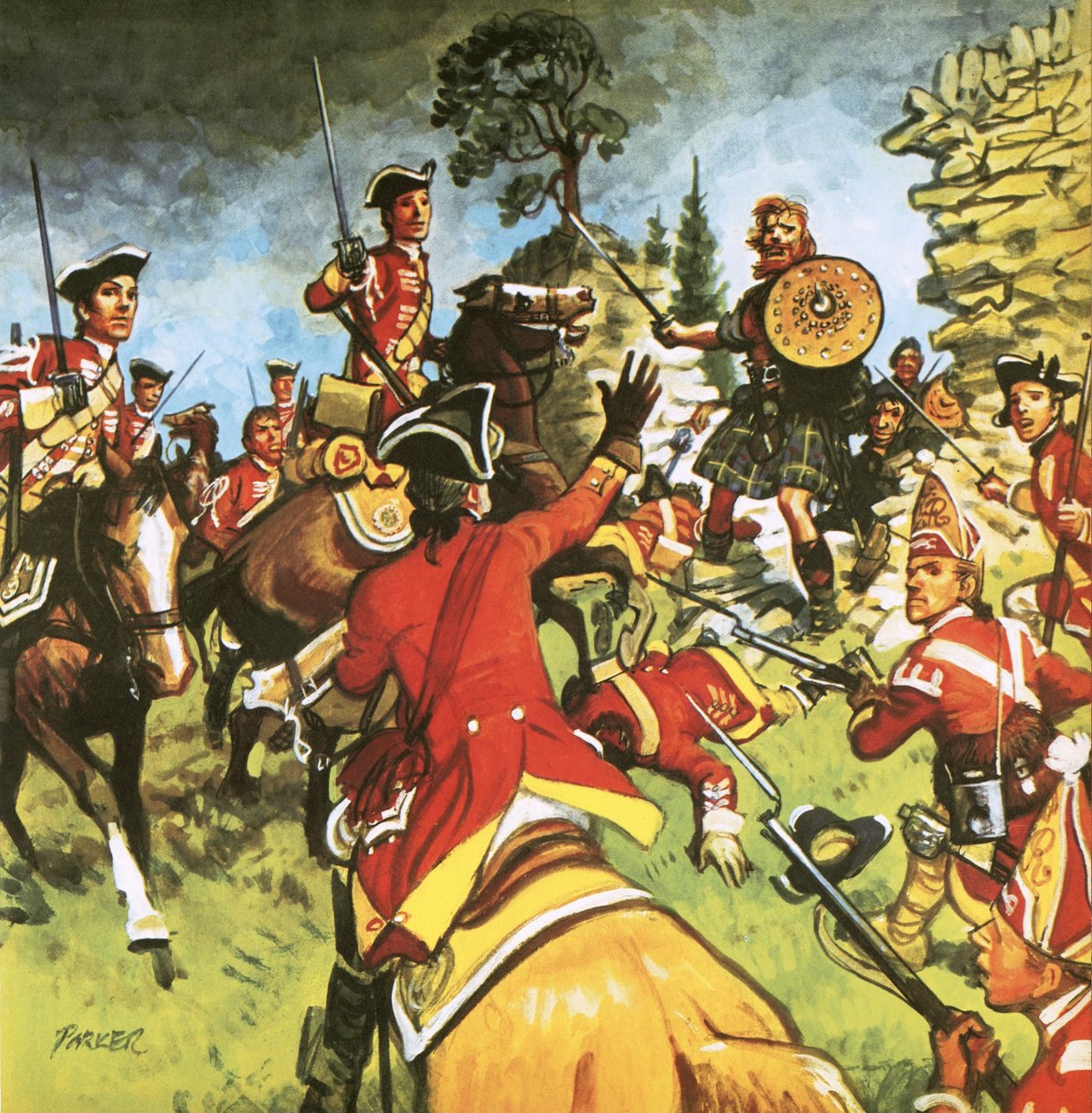 Batalha de Culloden de Eric Parker