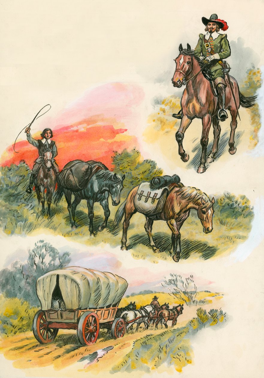 Cavalos de Eric Parker