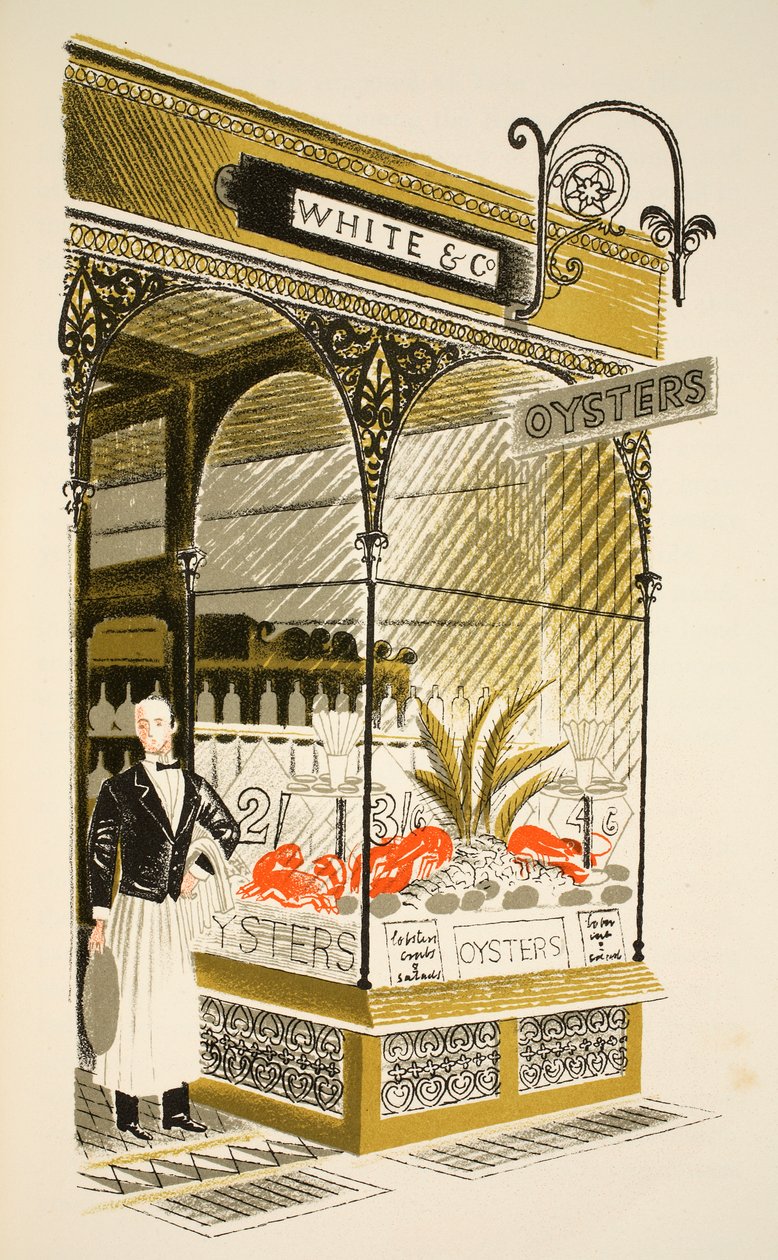 Oyster Bar, ilustração de 