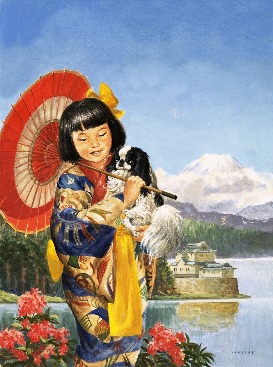 Chin-Chin japonês de Eric Tansley