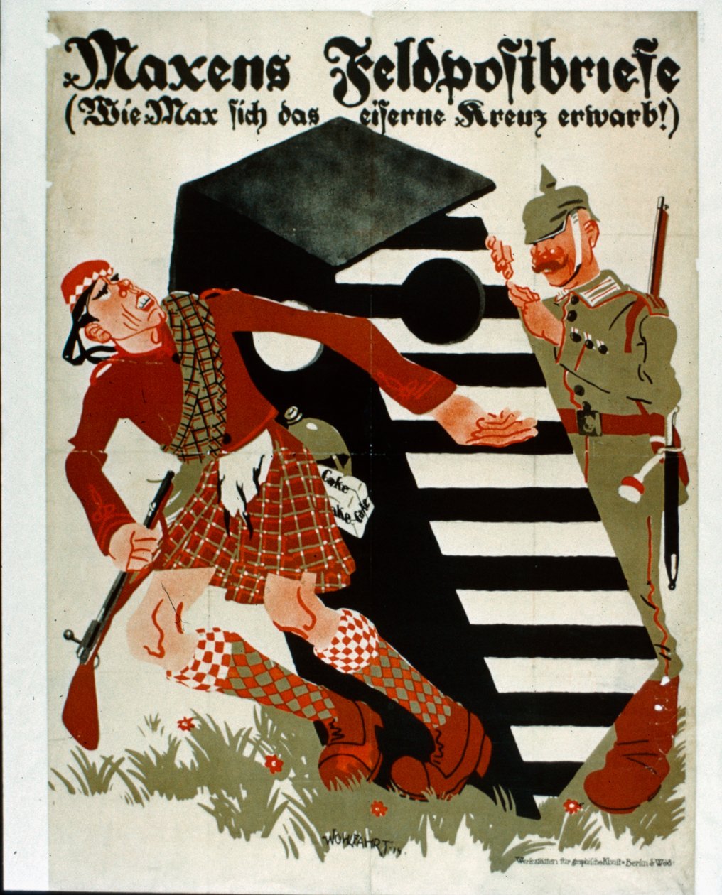 Cartas do Max (como ele ganhou a Cruz de Ferro!), 1914 de Erich Wohlfahrt